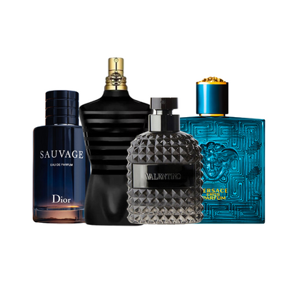 Achetez 2 Recevez 4 - Sauvage | Eros | JPG Le Male | Valentino Uomo - EAU de Parfum 100ml