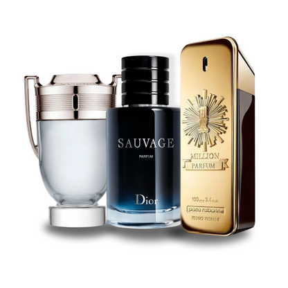 Achetez 1 Recevez 3 - Sauvage | Invictus | 1 Million - EAU de Parfum 100ml