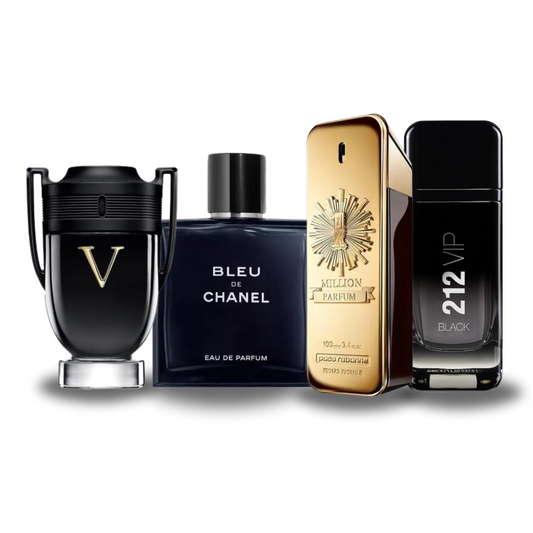 Achetez 2 Recevez 4 - 1 Million | 212 Vip Black | Invictus Victory | Bleu de Chanel - EAU de Parfum 100ml