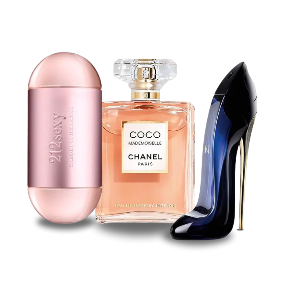 Achetez 1 Recevez 3 - 212 VIP SEXY | Good Girl | Coco Mademoiselle - EAU de Parfum 100ml