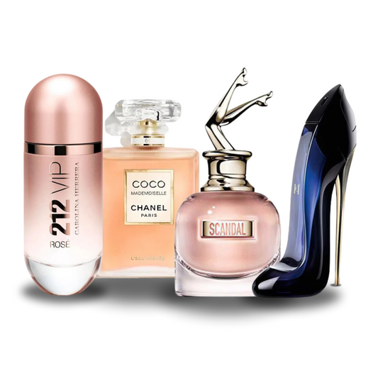 Achetez 2 Recevez 4 - 212 VIP Rosé | Chanel Nº 5 | Good Girl | Scandal - EAU de Parfum 100ml