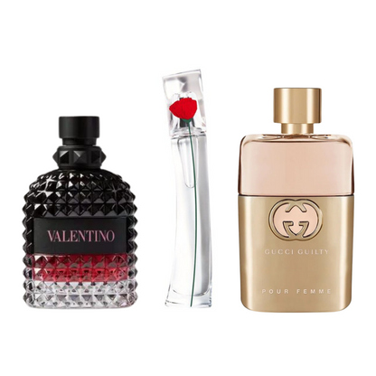 Achetez 1 Recevez 3 - Gucci Guilty | Valentino Intense | Flower By Kenzo - EAU de Parfum 100ml
