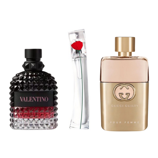 Achetez 1 Recevez 3 - Gucci Guilty | Valentino Intense | Flower By Kenzo - EAU de Parfum 100ml