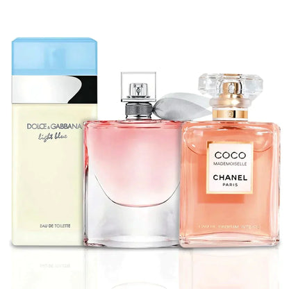 Achetez 1 Recevez 3 - La Vie est Belle | Mademoiselle | Light Blue - EAU de Parfum 100ml